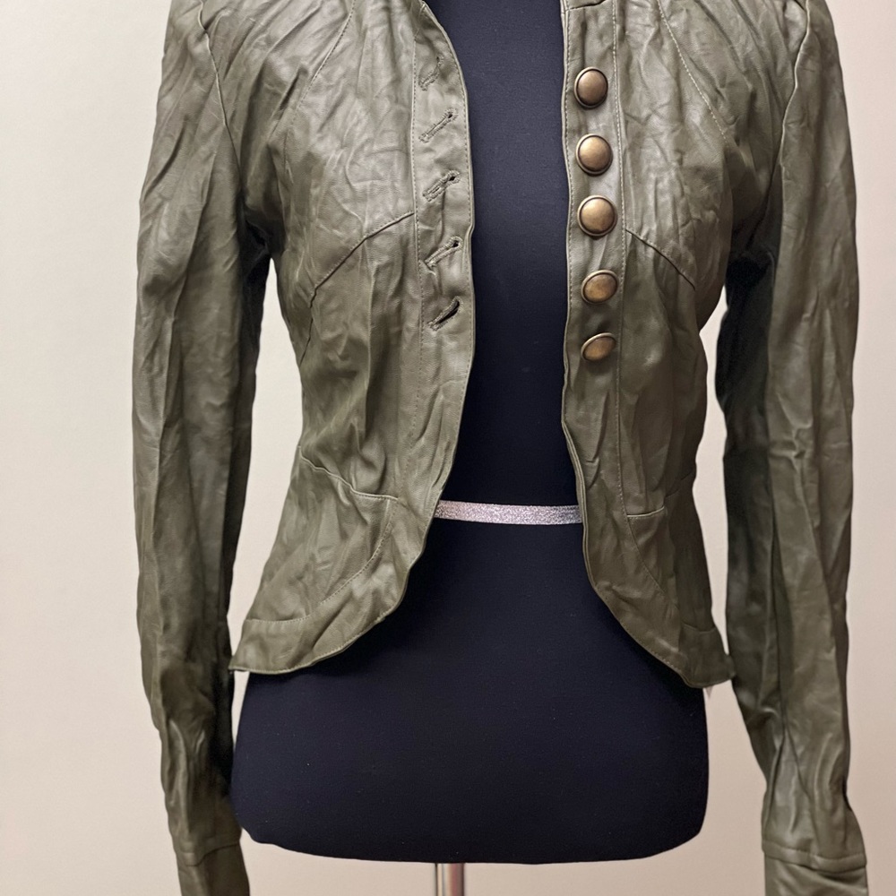 New with tags.  Bebe military jacket